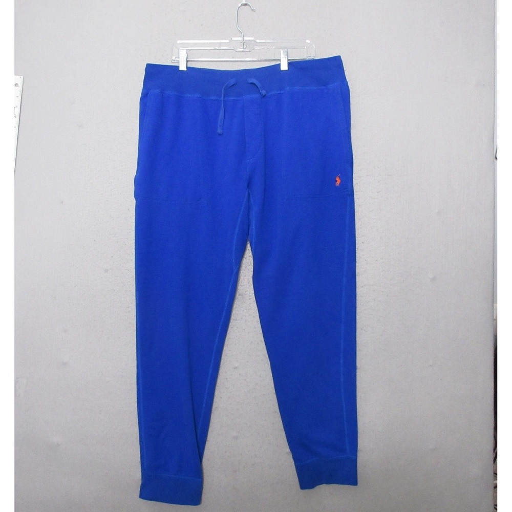 Polo Ralph Lauren Sweatpants XXL Blue Joggers Embroidered Pony Logo Loungewear